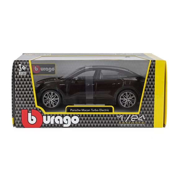 Автомодель - Porsche Macan 4 Electric (черный, 1:24)