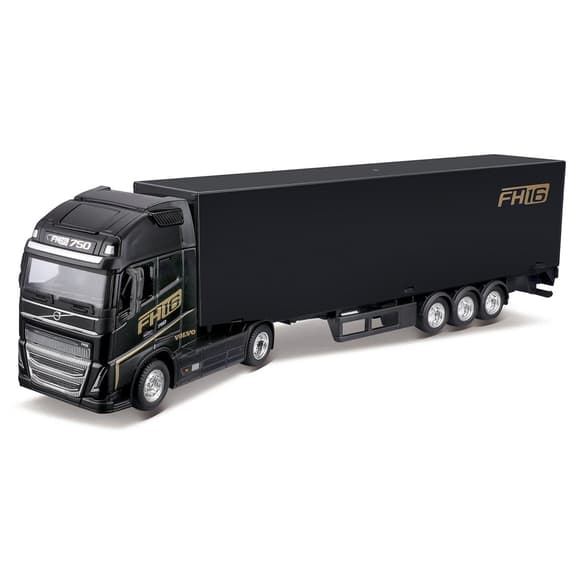 Автомодель - Фура Volvo FH16 Globetrotter 750 XXL (черный, синий)