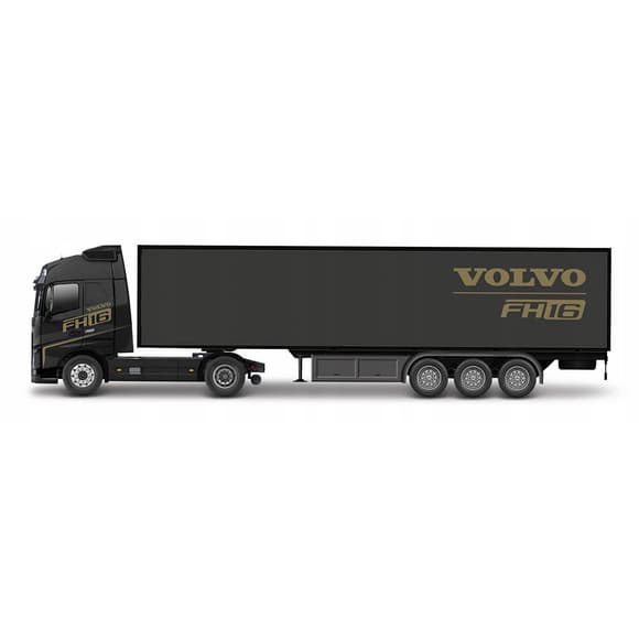Автомодель - Фура Volvo FH16 Globetrotter 750 XXL (черный, синий)