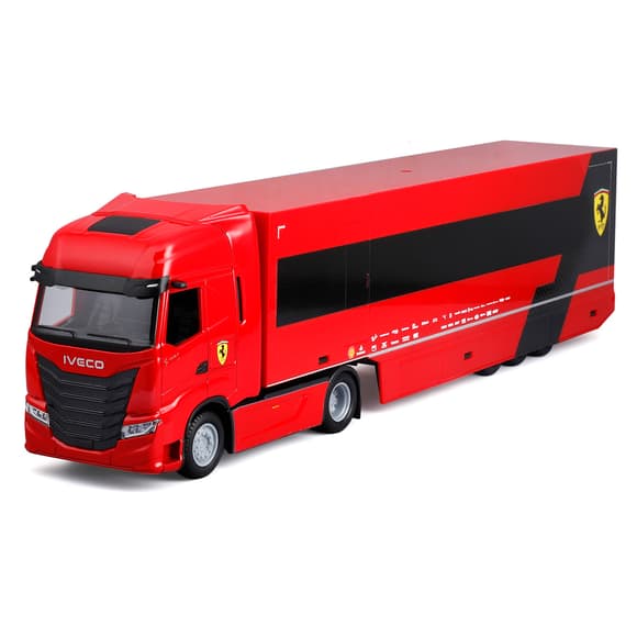 Игровой набор - Грузовик-тягач Iveco S-Way и болид SF-24 (1:43)