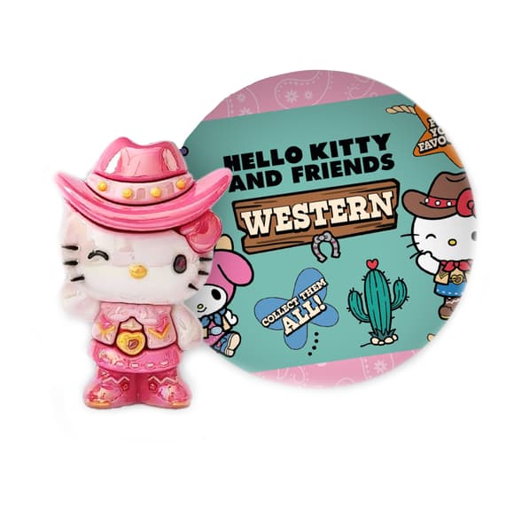 Фигурка-сюрприз Cool Things серии Hello Kitty - Звезды Вестерна