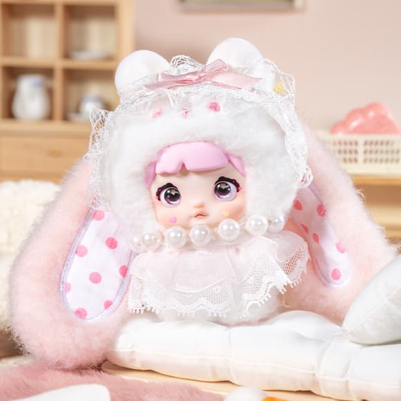 Пушистая фигурка на подвесе POP TOP Hi TOY серии Nommi - Зайчата