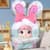 Пушистая фигурка на подвесе POP TOP Hi TOY серии Nommi - Зайчата