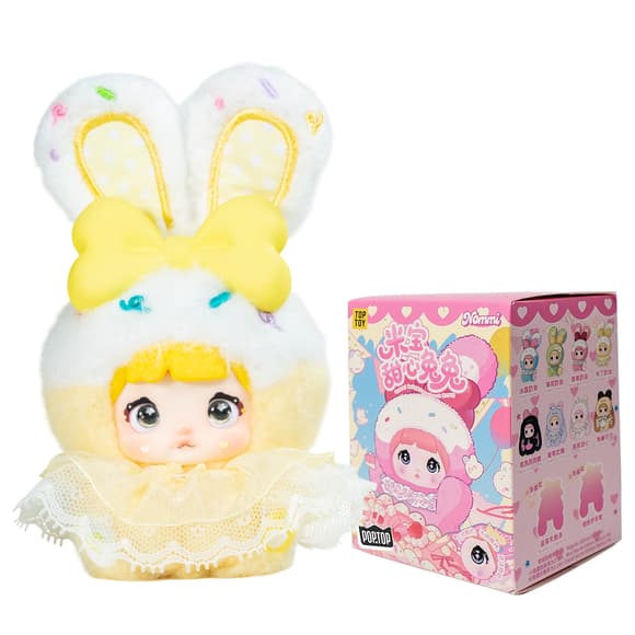 Пушистая фигурка на подвесе POP TOP Hi TOY серии Nommi - Зайчата