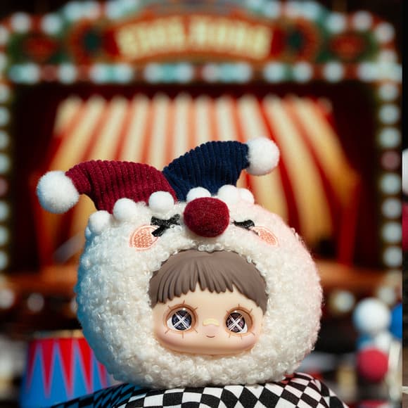 Коллекционная мягкая игрушка с кольцом POP TOP Hi TOY серии MayMei - Безумный цирк