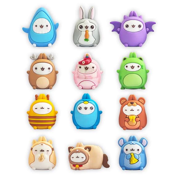 Фигурка-сюрприз Cool Things серии Molang - Милые пижамки