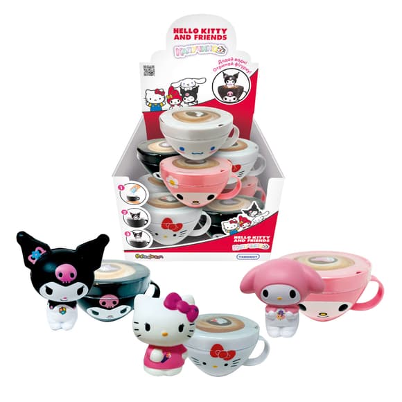 Колекційна фігурка-сюрприз Hello Kitty та друзі S2 – Капучино
