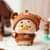Коллекционная мягкая игрушка с кольцом POP TOP 1983toys серии Upset Duck x Care Bears - Будь радугой