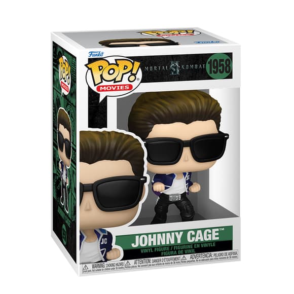 Игровая фигурка Funko POP! серии Mortal Kombat II - Джонни Кейдж