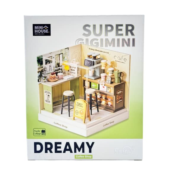 Конструктор-румбокс Mini House серии Интерьер Мини – Кофейня