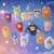 Коллекционная мягкая игрушка с кольцом POP TOP JOTOYS серии Q.Kid - Космо-волны