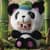 Коллекционная мягкая игрушка с кольцом POP TOP Rebel Bear серии Sweet Zoo - Зоомалыши