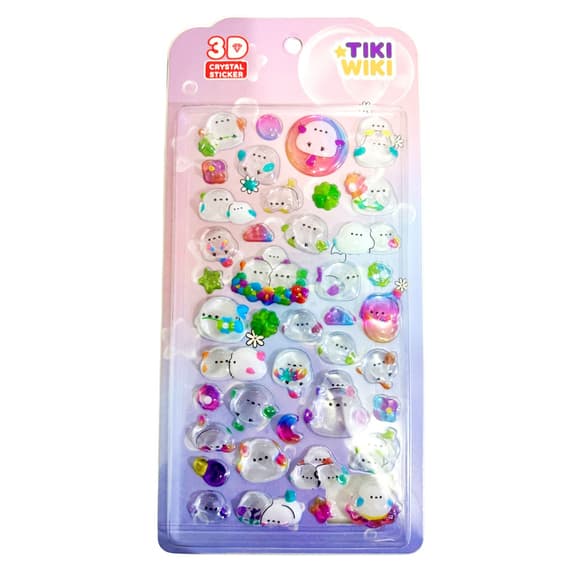 Набор 3D-наклеек Tiki Wiki серии Crystal – Тики сказка