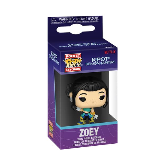 Игровая фигурка на клипсе Funko POP! серии Кейпоп-охотницы на демонов - Зои