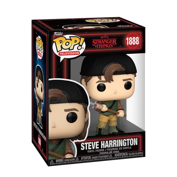 Игровая фигурка Funko POP! серии Очень странные дела S5 - Стив с копьем