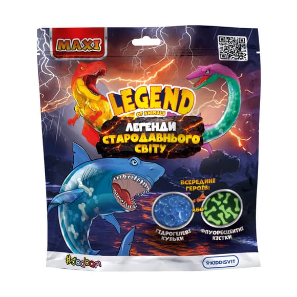 Дисплей стретч-іграшок Legend of animals Максі – Легенди стародавнього світу (10 шт)