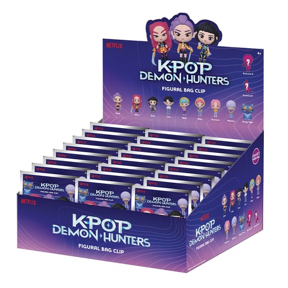 Игровая фигурка на клипсе Monogram серии Кейпоп-охотницы на демонов S1 (в асс.)