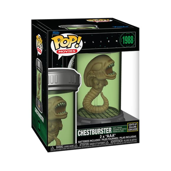 Игровая фигурка Funko POP! серии Чужой S2 - Ксеноморф в капсуле (свет)