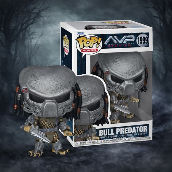 Ігрова фігурка Funko POP! серії Чужі проти Хижака S3 - Хижак (Bull)