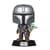 Игровая фигурка Funko POP! серии Мандалорец - Мандалорец с Грогу на спине