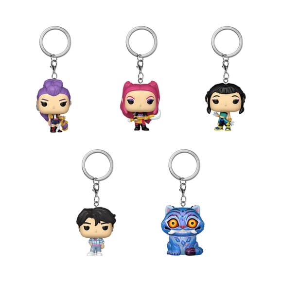 Игровая фигурка на клипсе Funko POP! серии Кейпоп-охотницы на демонов (в дисп., в асс.)