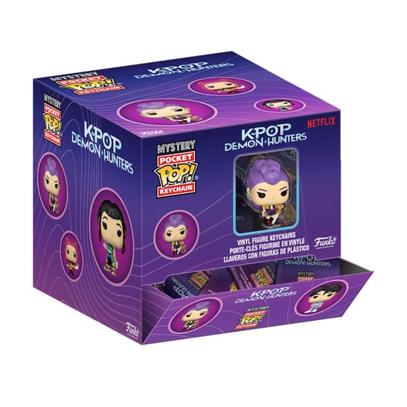 Игровая фигурка на клипсе Funko POP! серии Кейпоп-охотницы на демонов (в дисп., в асс.)
