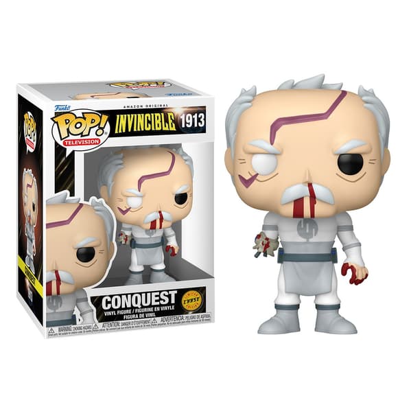 Игровая фигурка Funko POP! серии Неуязвимый - Конквест (в бою с Неуязвимым) (W/CH)