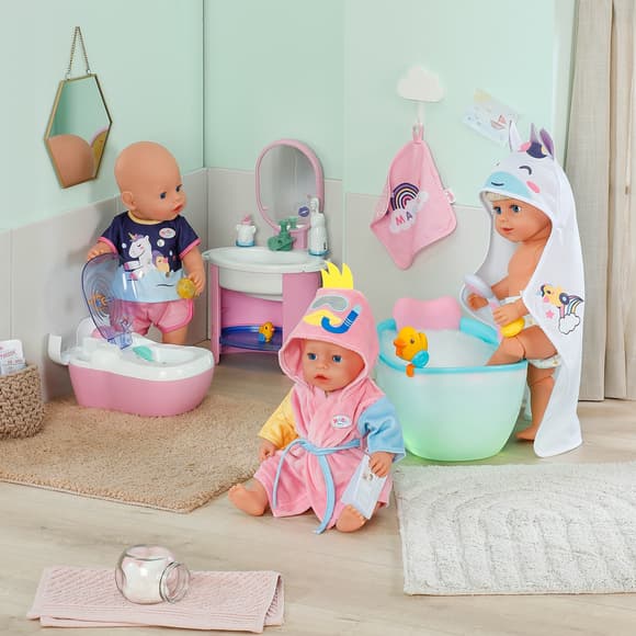 Інтерактивний унітазик для ляльки Baby Born – Маленький туалет (звук)