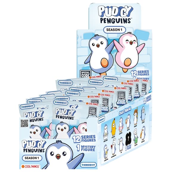 Фігурка-сюрприз Cool Things серії Pudgy Penguins - Пригоди пінгвіна Пакса