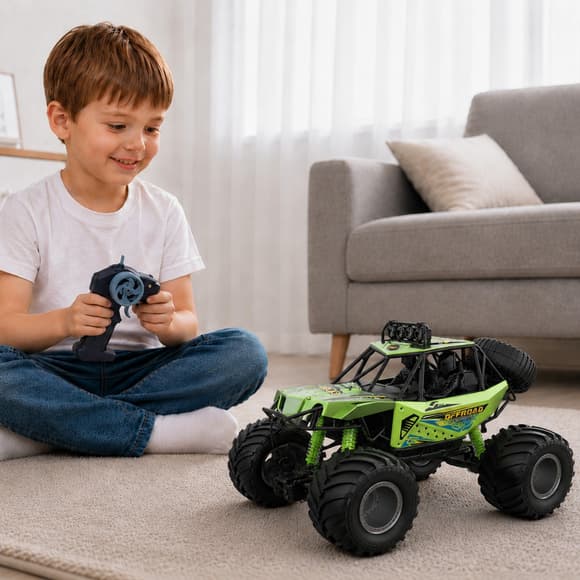 Автомобіль KS Drive на р/к - Beast Runner (2.4 GHz, акум. 7.4 V, зелений)