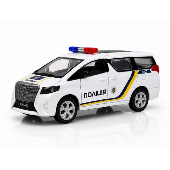 Автомодель – Toyota Alphard Полиция