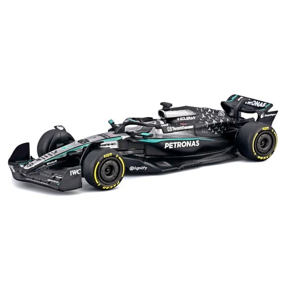 Автомодель - Mercedes-AMG F1 W16 (2025) (1:64)