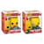 Набор игровых фигурок Bitty POP! серии Симпсоны – Барт и Мистер Бёрнс