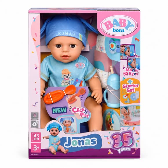 Лялька Baby Born серії Click and Play – Джонас