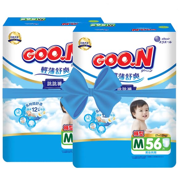 Трусики-підгузки Goo.N Slim & Comfortable (розмір 3(M), 7-12 кг, 112 шт)