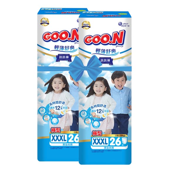 Трусики-підгузки Goo.N Slim & Comfortable (розмір 7(XXXL), 18-30 кг, 52 шт)