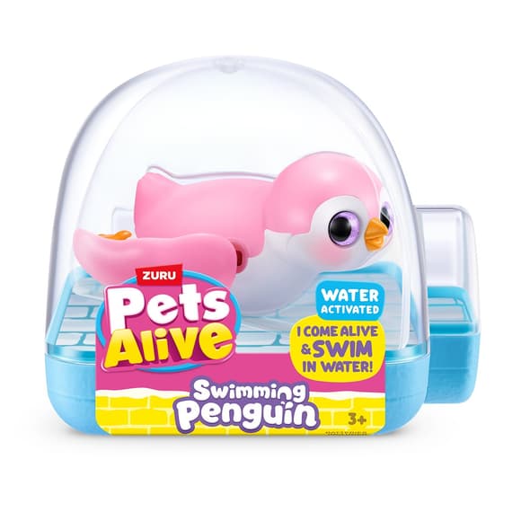 Інтерактивна іграшка Pets Alive – Пінгвінчик (рожевий)