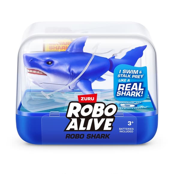 Інтерактивна іграшка Robo Alive – Робоакула (синій)