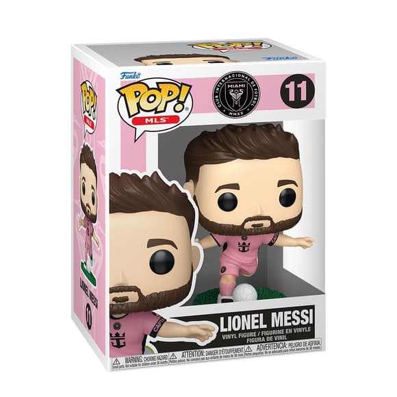 Игровая фигурка Funko POP! серии Футбол: Интер Майами - Лионель Месси (розовая форма)