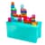 Сенсорний конструктор Jelly Blox - У кейсі 2 в 1: ігровий майданчик