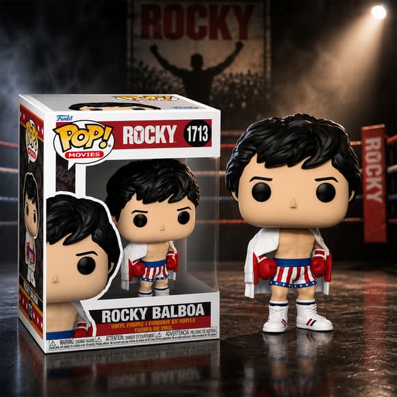 Игровая фигурка Funko POP! серии Рокки 4 - Рокки Бальбоа