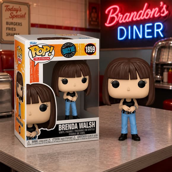 Ігрова фігурка Funko POP! серії Район Беверлі Гіллз - Бренда Волш