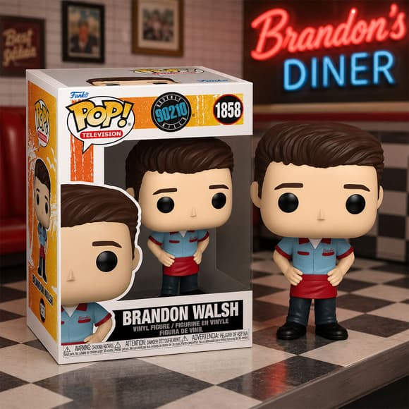 Игровая фигурка Funko POP! серии Беверли-Хиллз, 90210 - Брендон Уолш