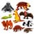 Стретч-игрушка в виде животного Tiki Wiki – Тики Дикий Мир: Вокруг Планеты