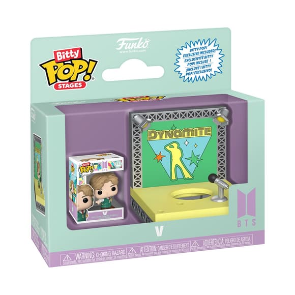 Набор игровых фигурок Bitty POP! Stages серии BTS - Ви (Dynamite)