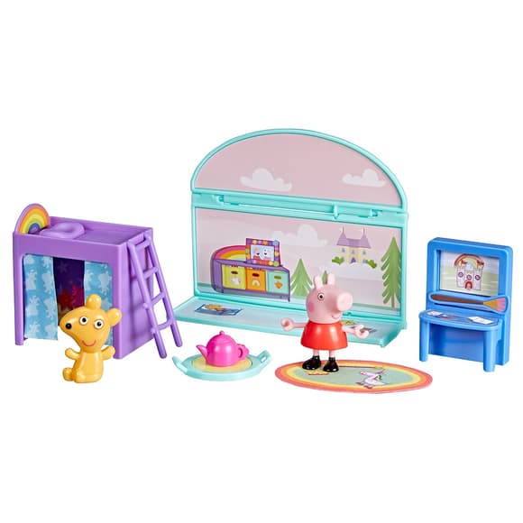 Ігровий набір Peppa Figurines серії Кімнати – Кімната Пеппи