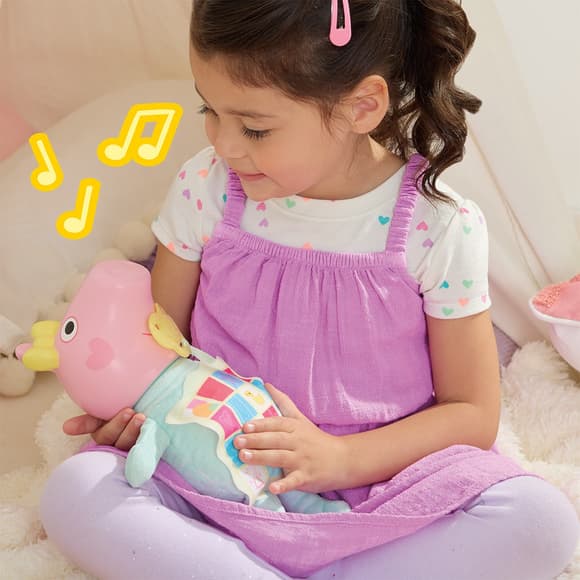Інтерактивна іграшка Peppa – Крихітка Еві: хрюшки-обіймашки