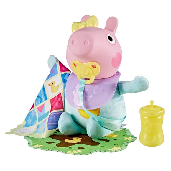 Інтерактивна іграшка Peppa – Крихітка Еві: хрюшки-обіймашки
