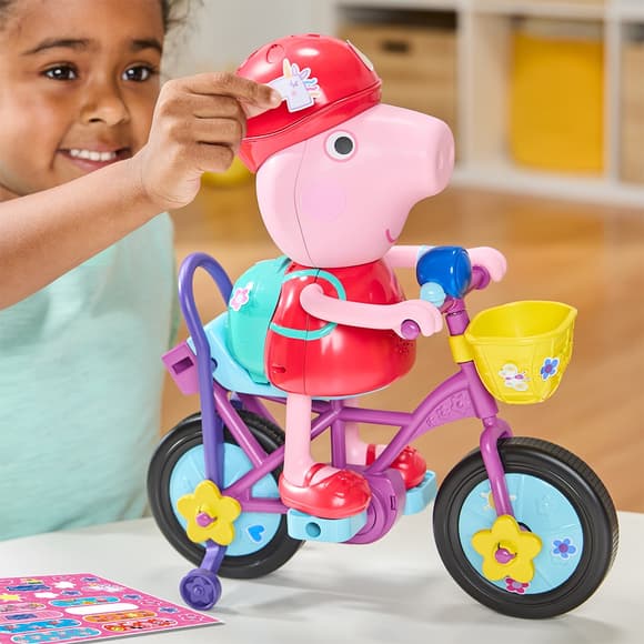 Інтерактивний ігровий набір Peppa – Пеппа на велосипеді