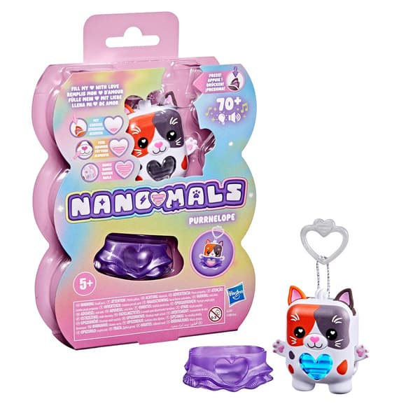Интерактивная игрушка Nanomals S1 – Кошечка Пурнелопа